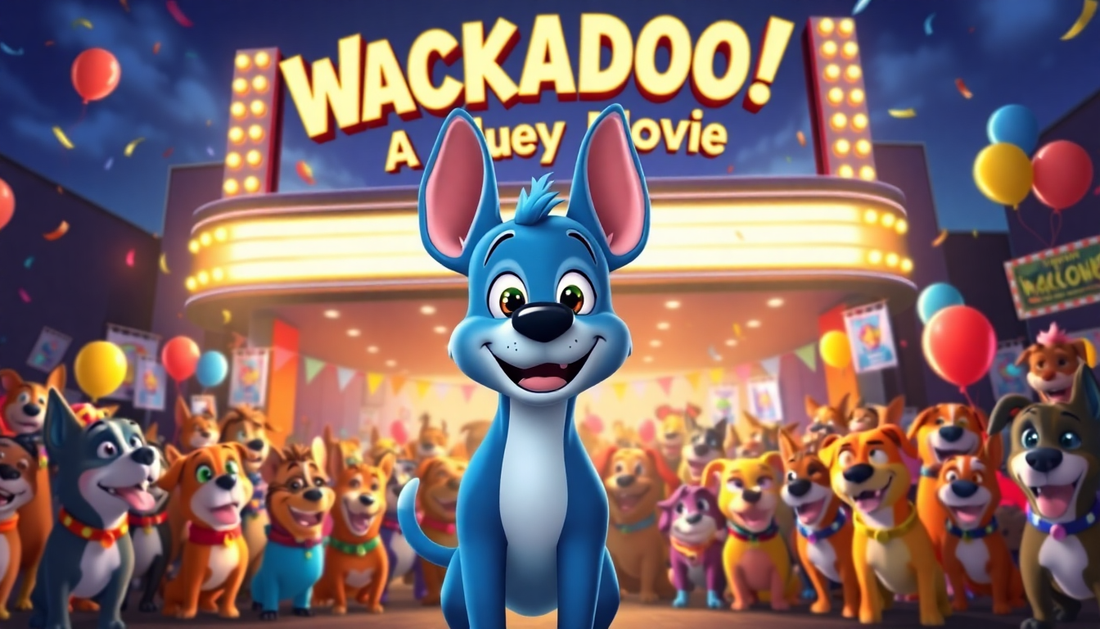 Wackadoo! A Bluey Movie is Coming to Cinemas